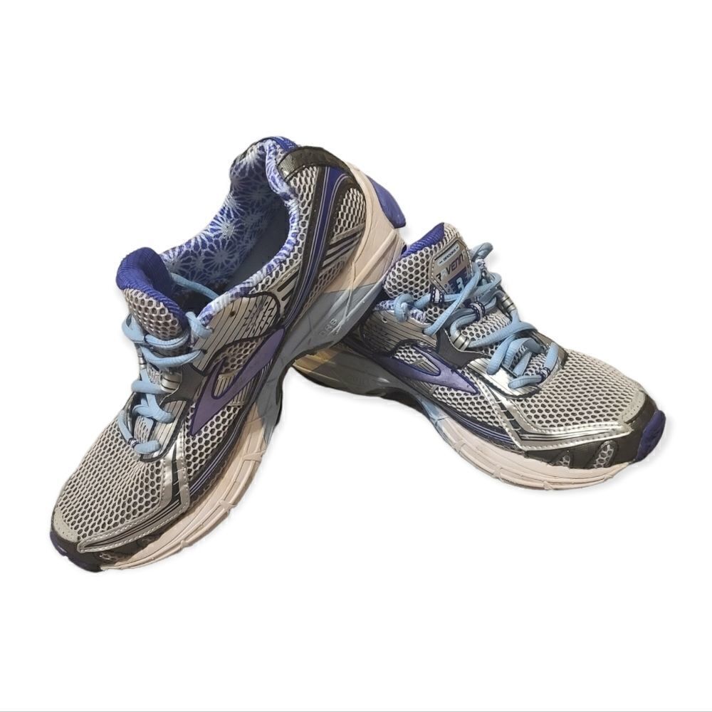 Brooks RAVENNA 3 Purple Silver Running Sneakers Womens Size  9 , EUR 40.5
